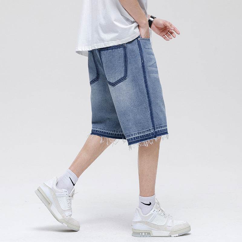 Versatile Casual Fashion Denim Shorts - Mubimart