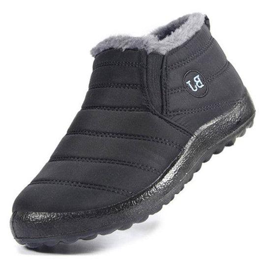 Winter Snow Boots Women Waterproof Shoes Warm Ankle Boots - Mubimart