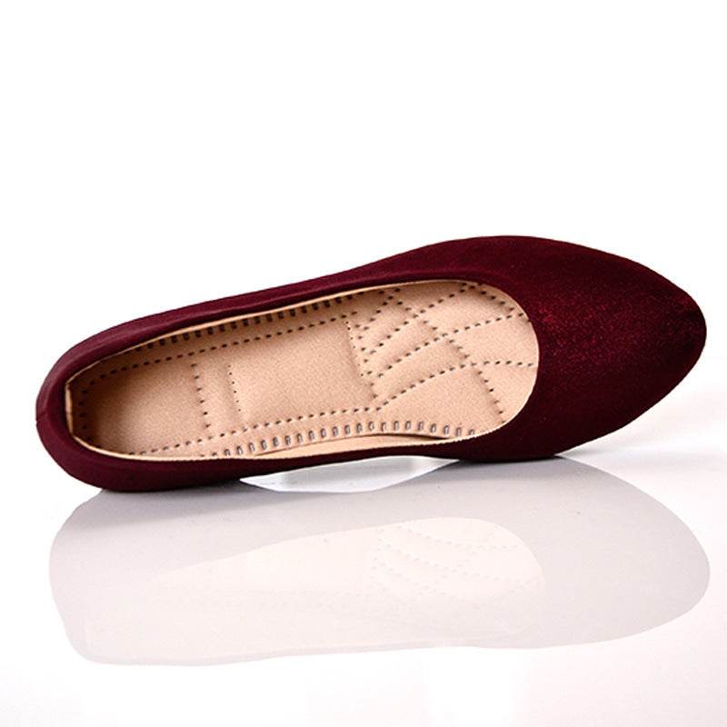 Wedge Shallow Mouth Breathable Work Shoes - Mubimart