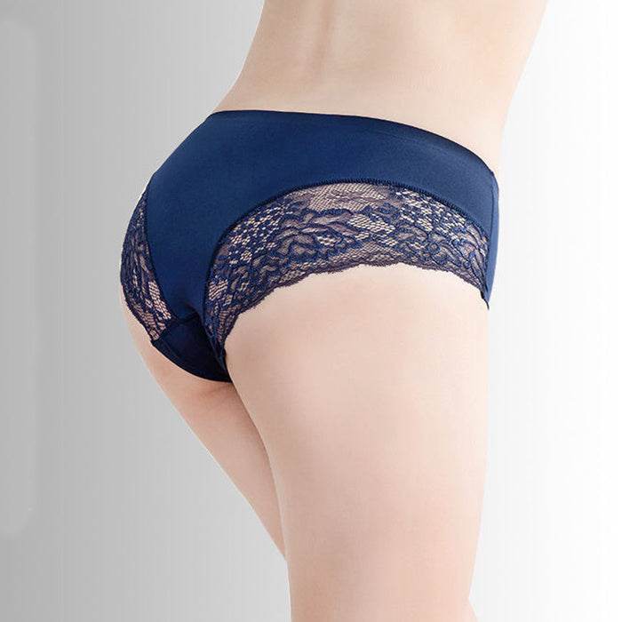 Lace Briefs Summer Air-Permeable Hip-Lifting Briefs Women - Mubimart