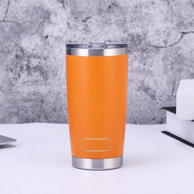 20oz Travel Mug Yetys Ice Cup Tumbler 304 Stainless Steel Do - Mubimart