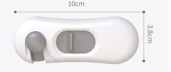 Door Cabinet Door Lock Anti-clamp Hand Children Safety Lock - Mubimart