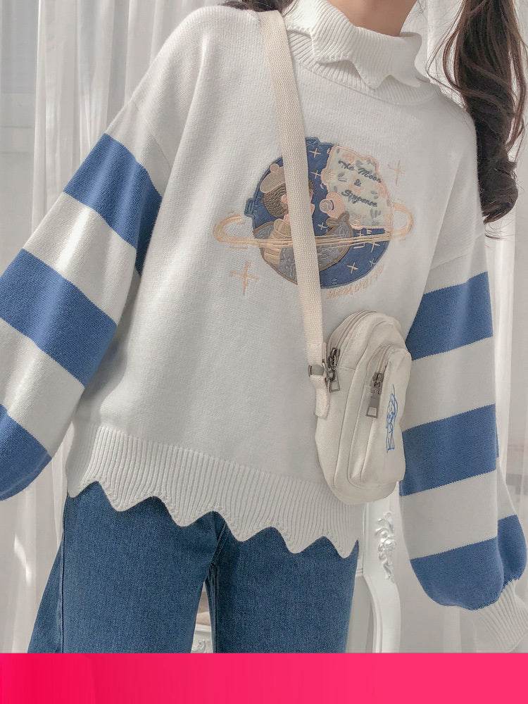 Turtleneck pullover - Mubimart