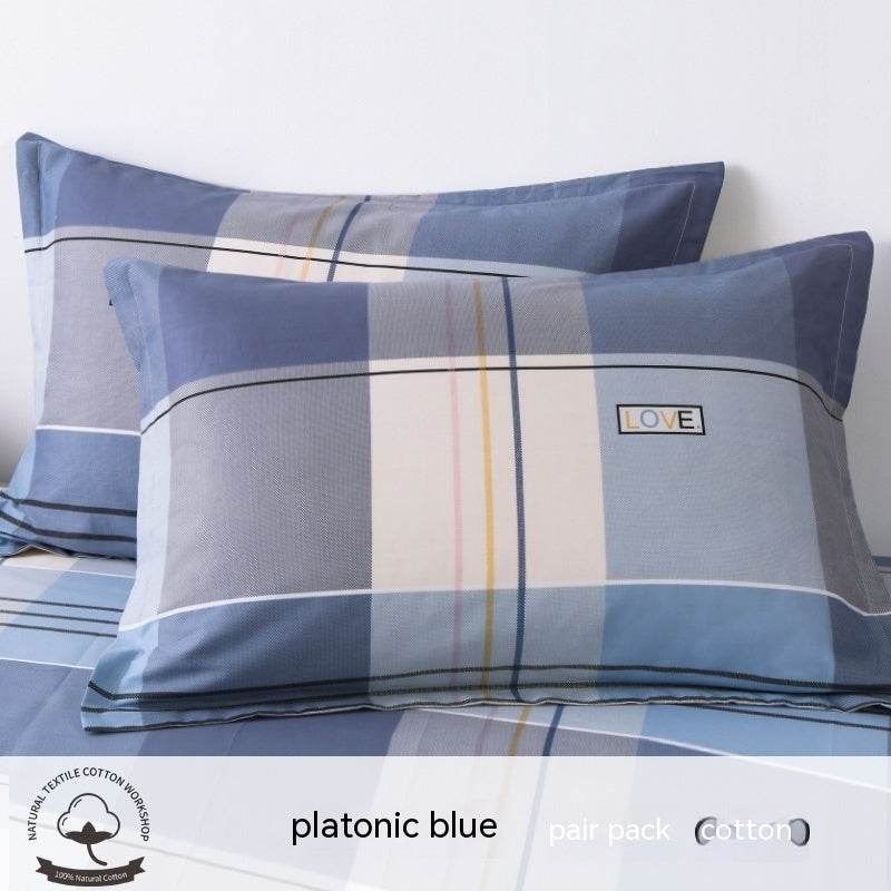 A Pair Of Cotton Pillowcases For Household Use - Mubimart