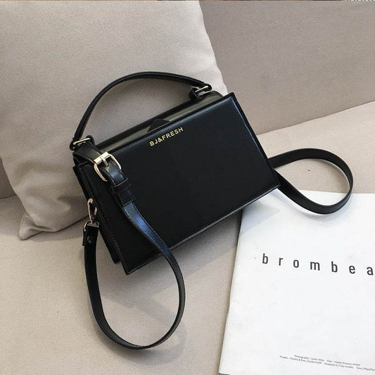 Texture small bag women wild crossbody - Mubimart