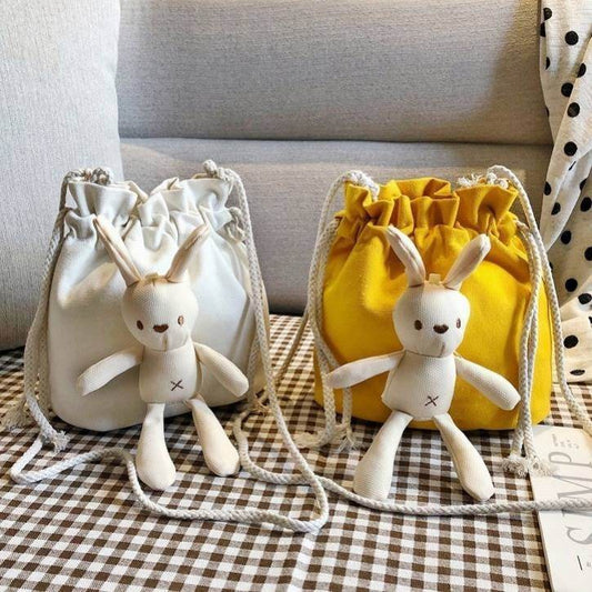 Japanese girl rabbit messenger bag women - Mubimart