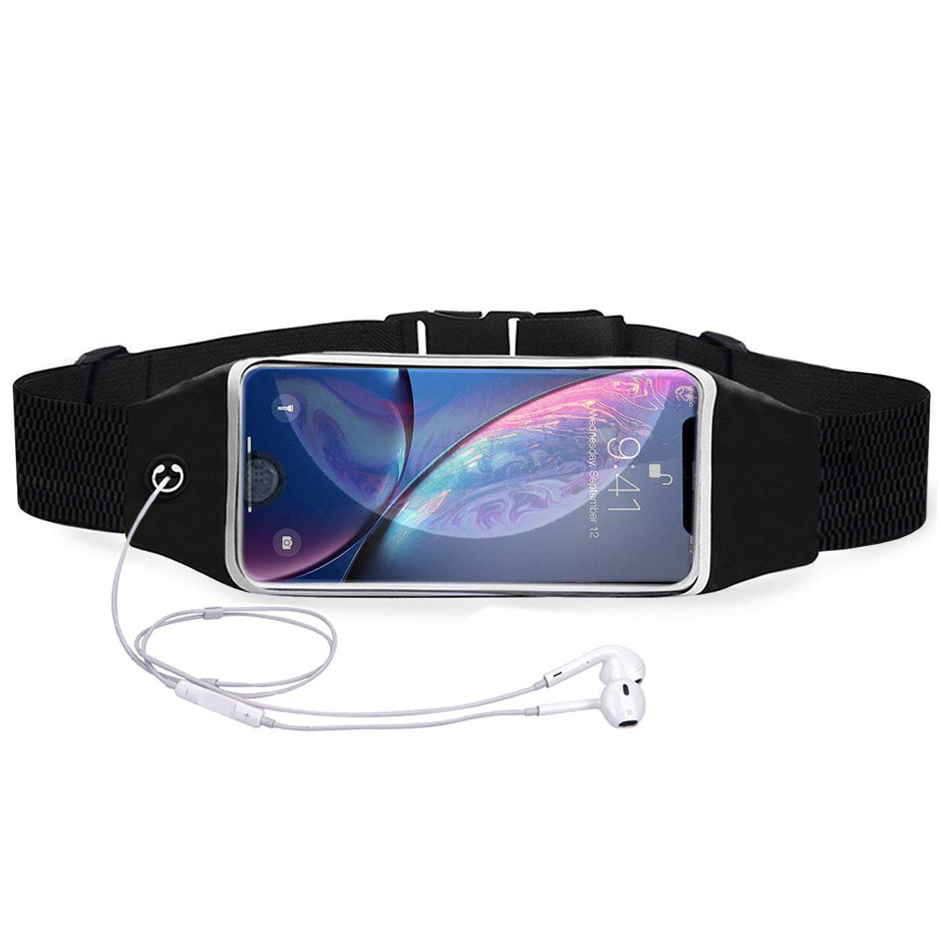 Touch Screen Clear Phone Waist Bag For Running Sports Fanny Pack - Mubimart