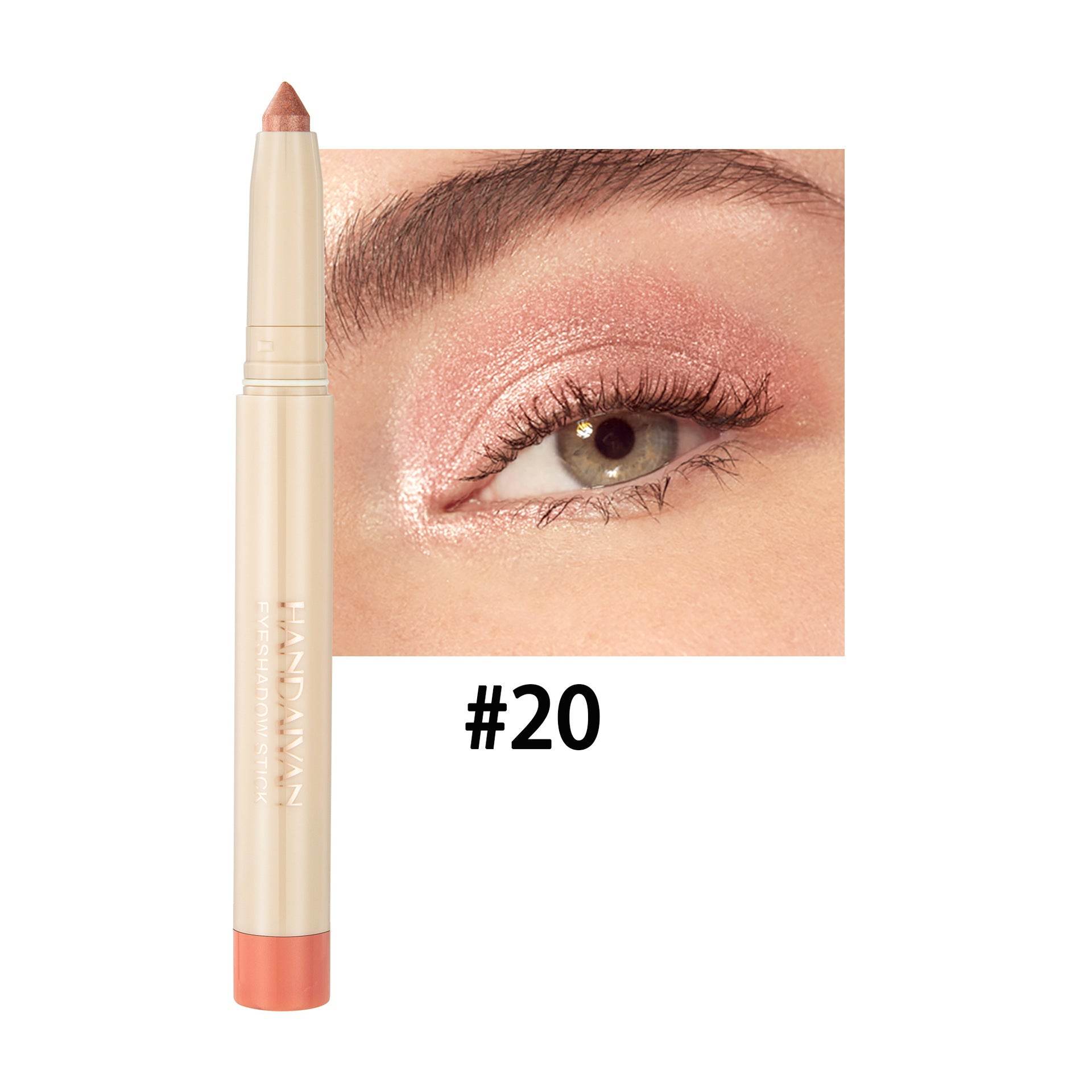 Cosmetic Eyeliner Gel Pen Lying Silkworm Mermaid Eye Shadow Pen Dual-use - Mubimart