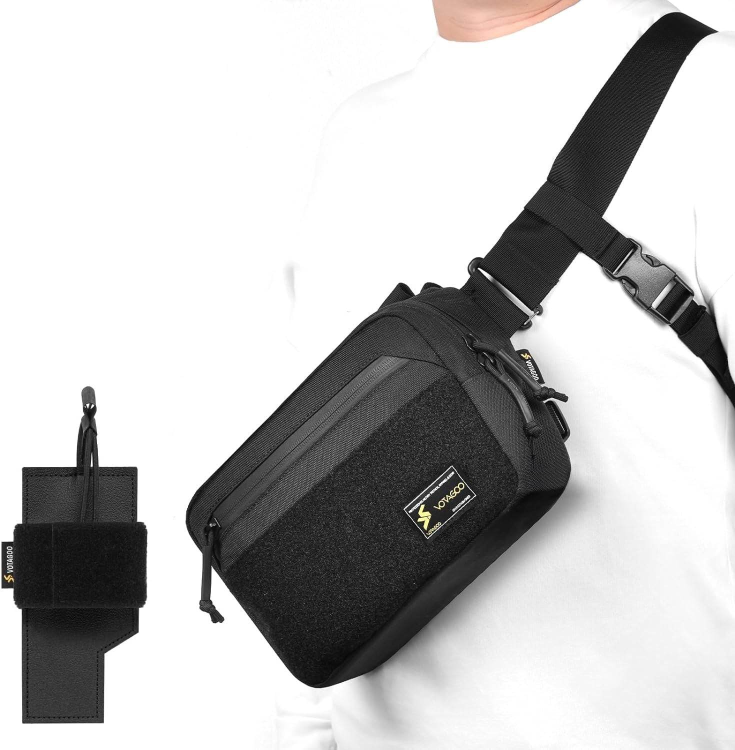 Tactical Fanny Pack EDC Waist Bag For Outdoor Shooting Fishing - Mubimart