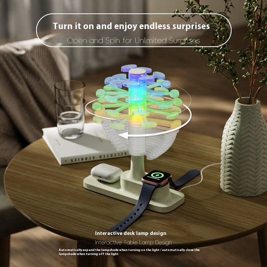 Spiral Tree Creative Home Decoration LED Table Lamp