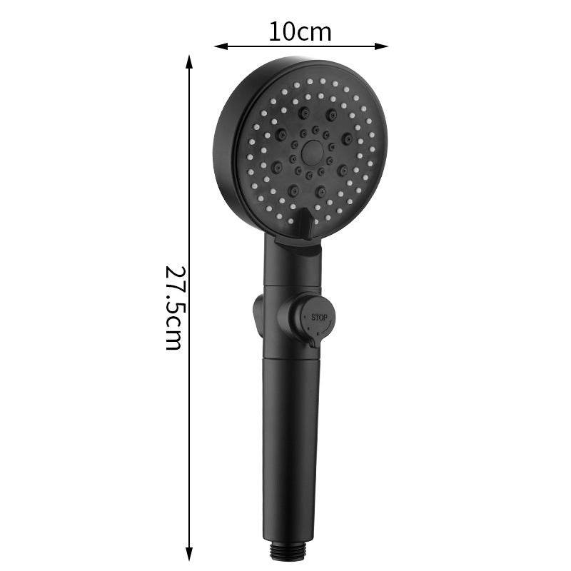 Shower Nozzle Booster Pressurized Set Bath Shower Shower Head - Mubimart