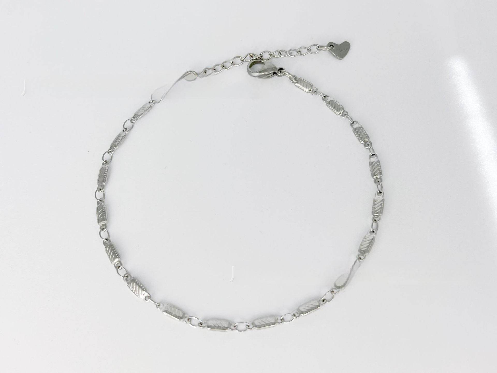 European And American Style Fashion Special-interest Stainless Steel Anklets Love Anklet Multi-style Ins - Mubimart