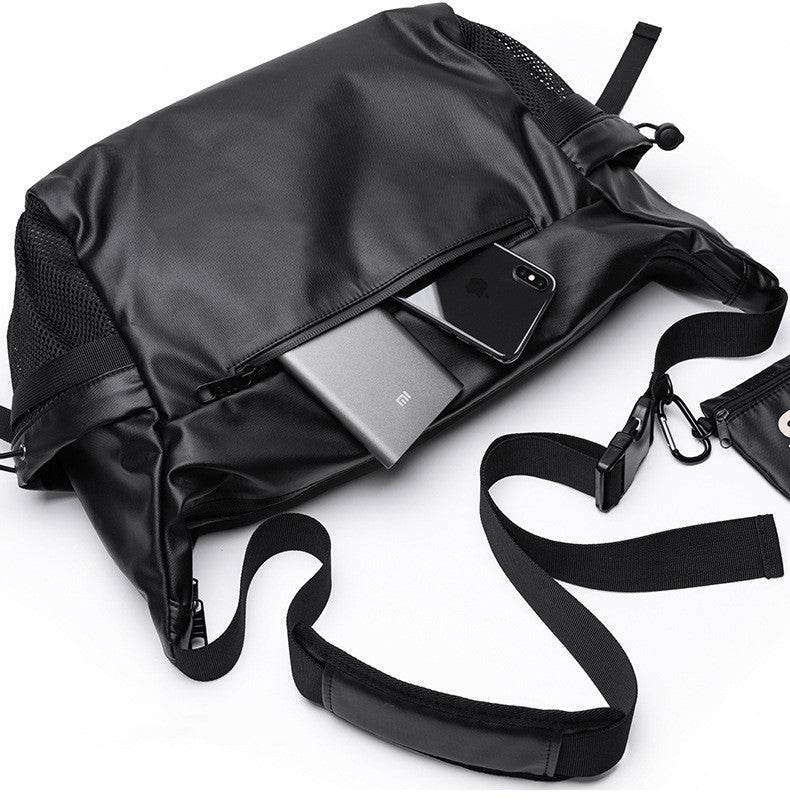 One Shoulder Fashion Postman Student Casual Satchel - Mubimart