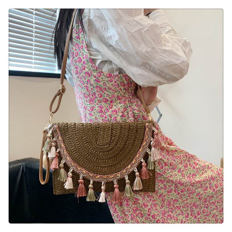 Tassel Beach Resort Bag For Women - Mubimart