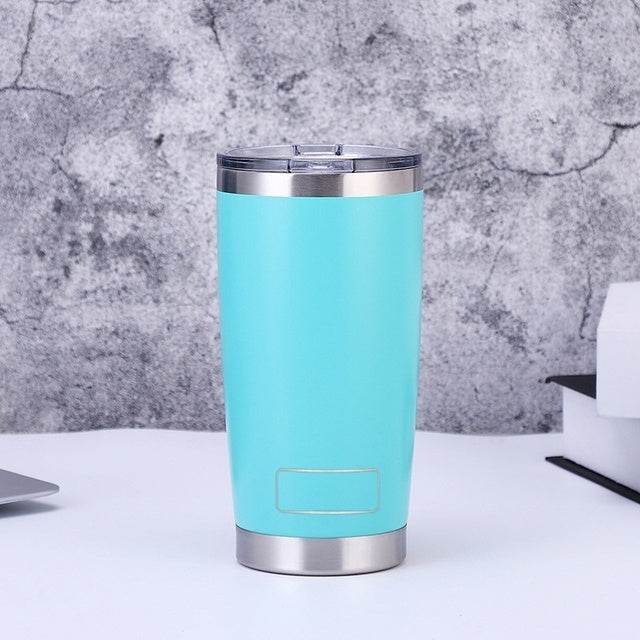 20oz Travel Mug Yetys Ice Cup Tumbler 304 Stainless Steel Do - Mubimart