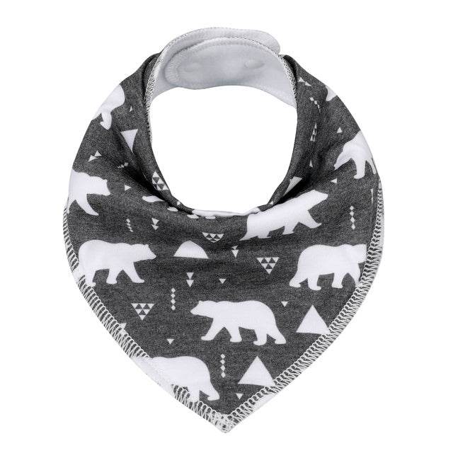 Baby Handkerchief Bib Newborn Feeding Saliva Bib - Mubimart