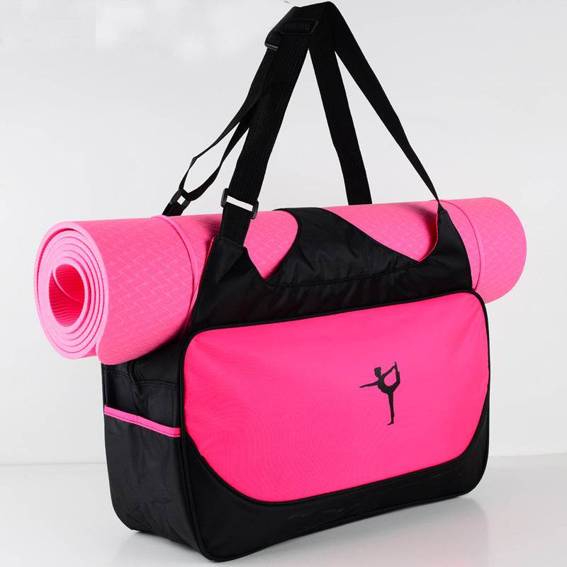 Yoga Bag Sports Travel Bag Large Capacity Yoga Mat Back - Mubimart