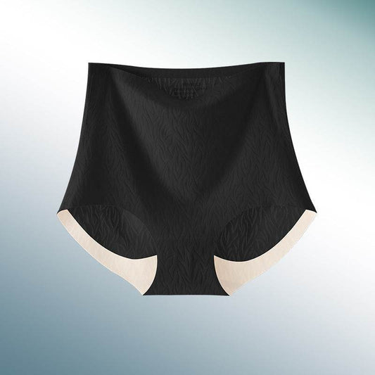 High Waist Seamless Underwear For Women Sexy Hip Lifting Pure Cotton Briefs - Mubimart