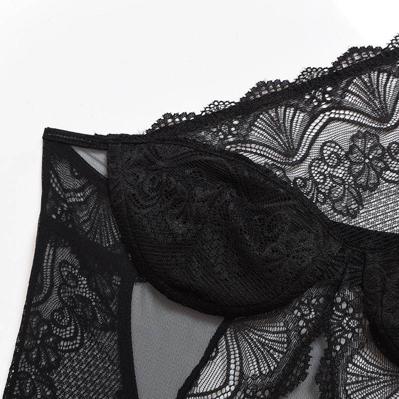 One-shoulder bodysuit - Mubimart