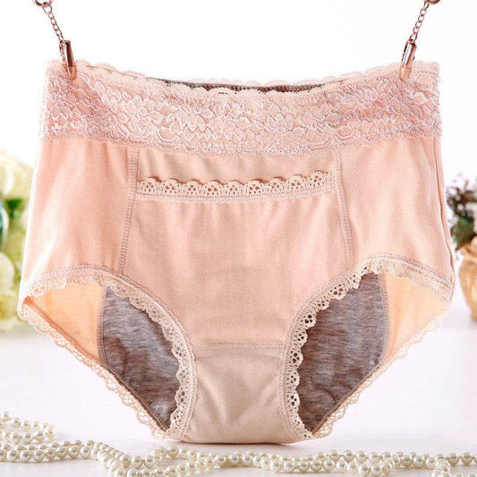 Medium And High Waist Cotton Plus Size 200 Kg Fat Women's Panties - Mubimart