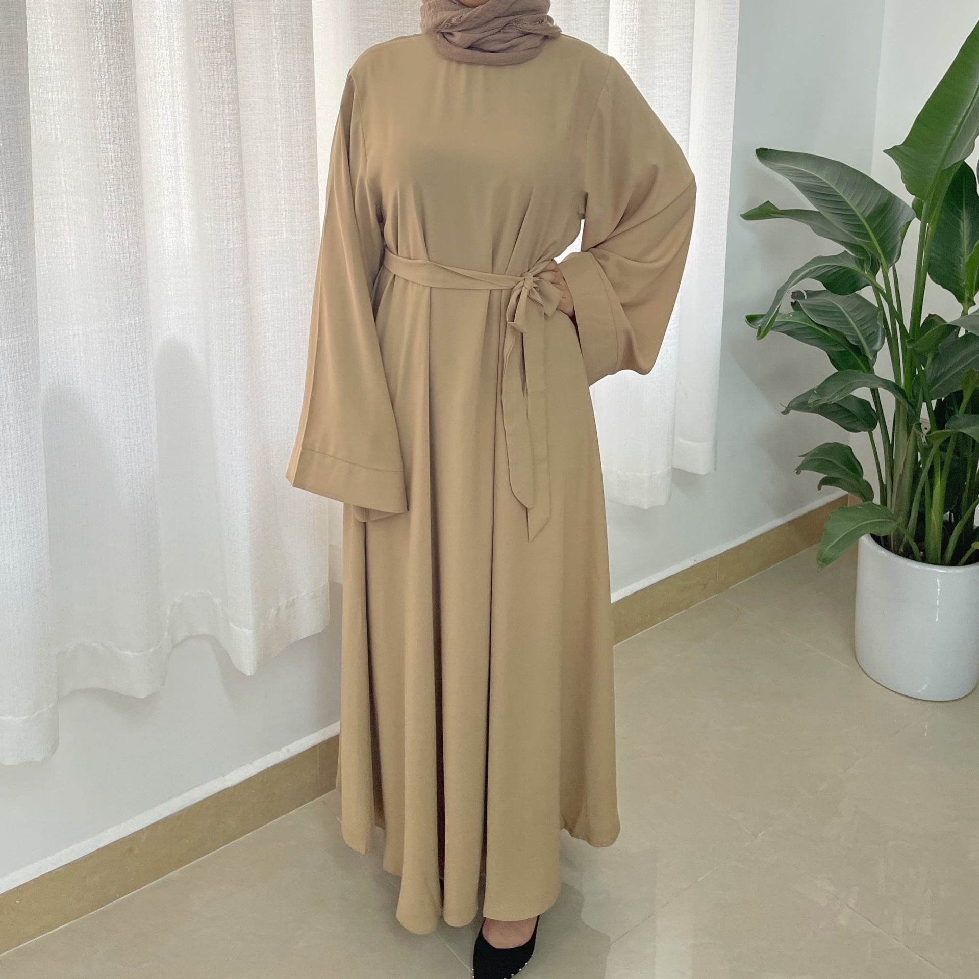 Robe Plus Size Muslim Dress - Mubimart