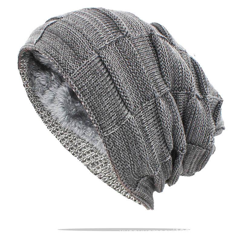 Women Men Winter Warm Hat For Unisex Outdoor New Wool Knitted Beanies Skullies Casual Cotton Hats - Mubimart