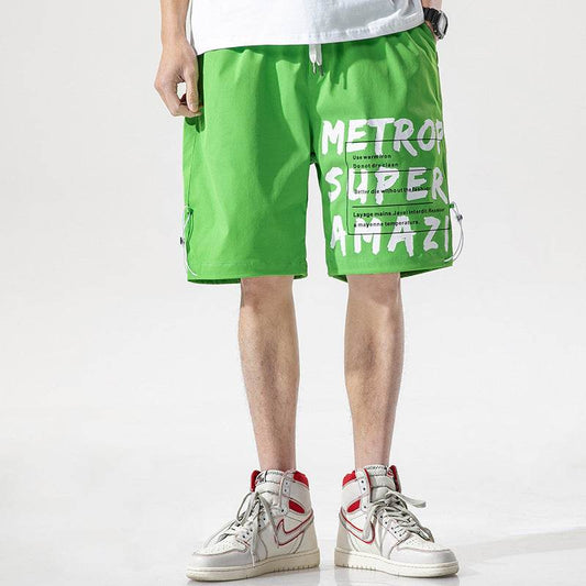 Cargo shorts casual man loose - Mubimart