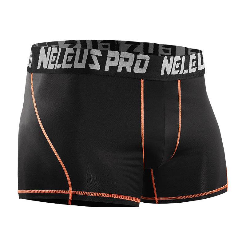 Anti-wear Leg Sports Men Running Underwear - Mubimart