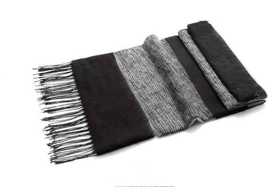 Stitching imitation cashmere scarves - Mubimart