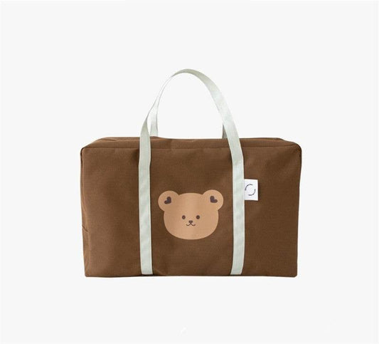 Bear Large Capacity Duffel Bag - Mubimart