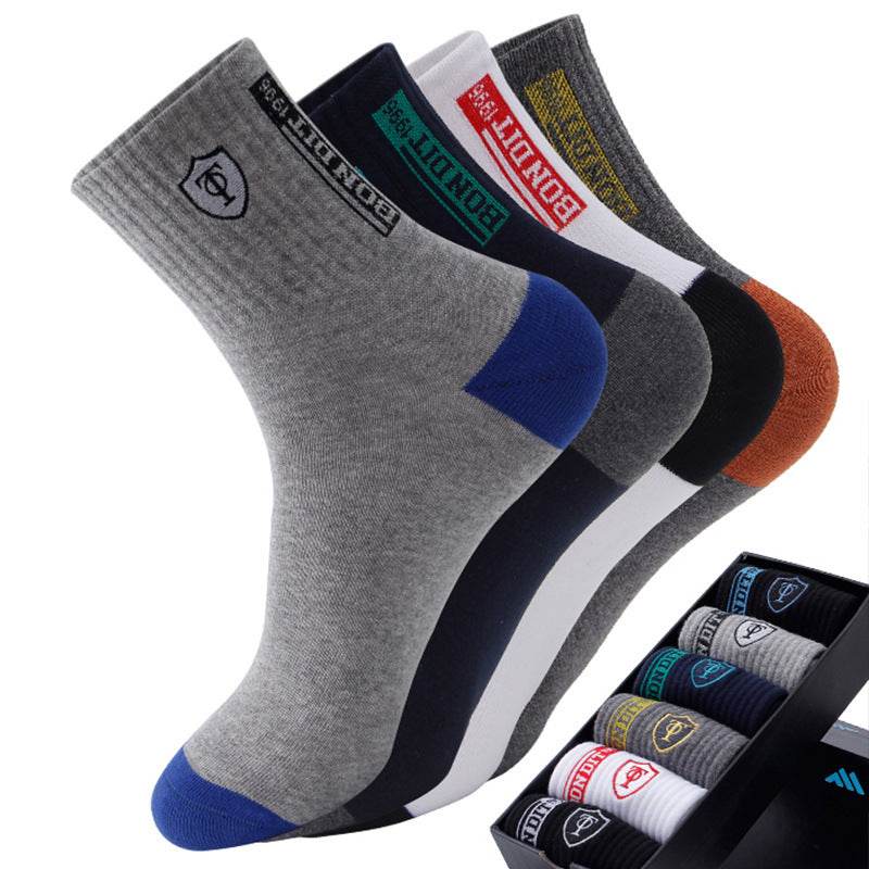 Sweat-absorbing Cotton Socks Deodorant Athletic - Mubimart