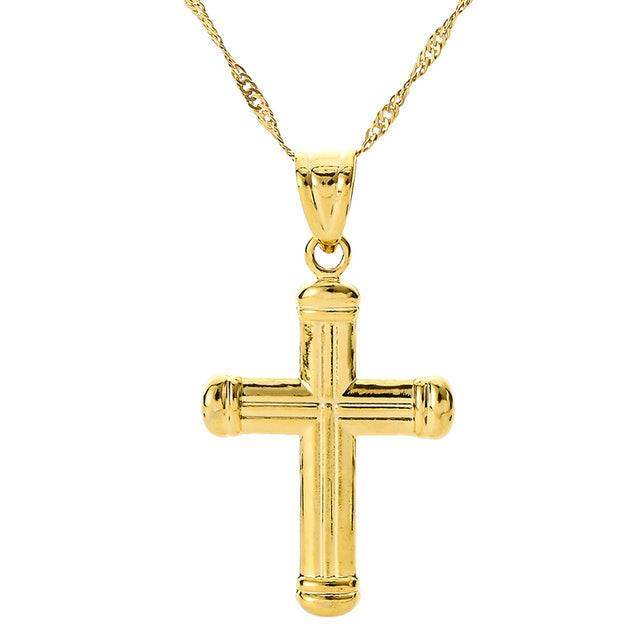 Fashion Cross Chain Necklace Women Neckwear - Mubimart