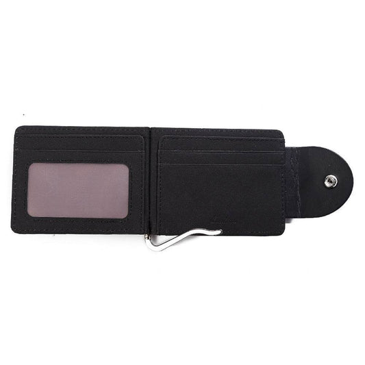 PU Leather Wallet Short Fashion Men's Wallet - Mubimart