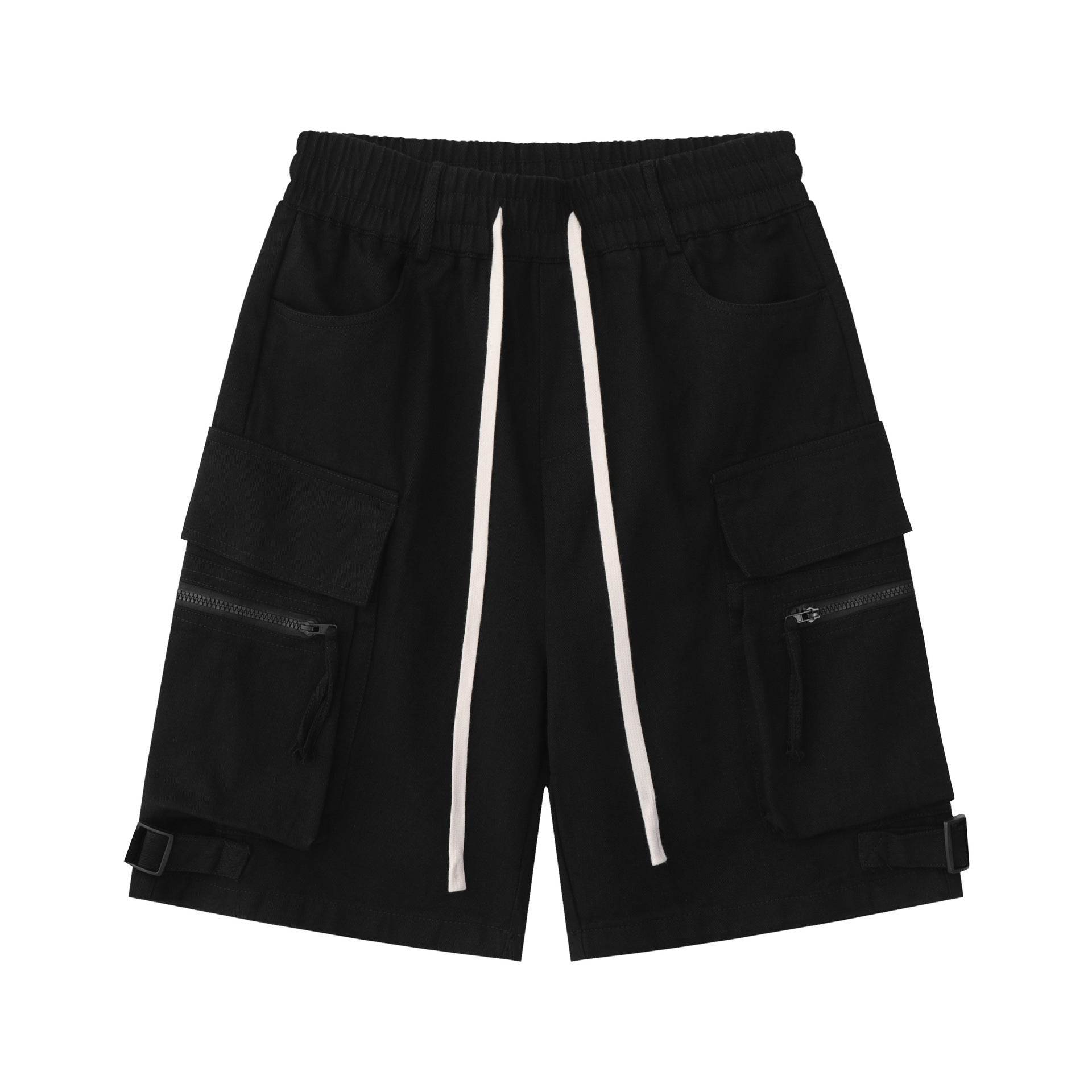Summer Niche Pocket Casual Cargo Shorts - Mubimart