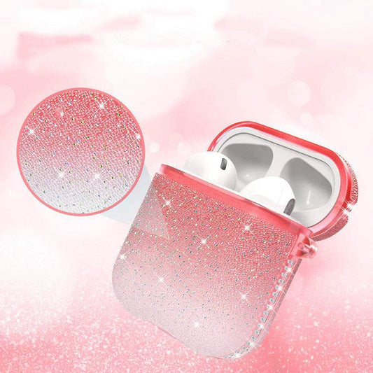 Star Diamond Earphone Sleeves Soft Rubber Diamond - Mubimart