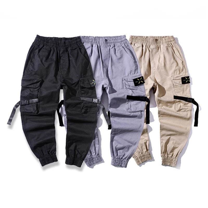 New Casual Pants Men Cotton Cargo Pants - Mubimart