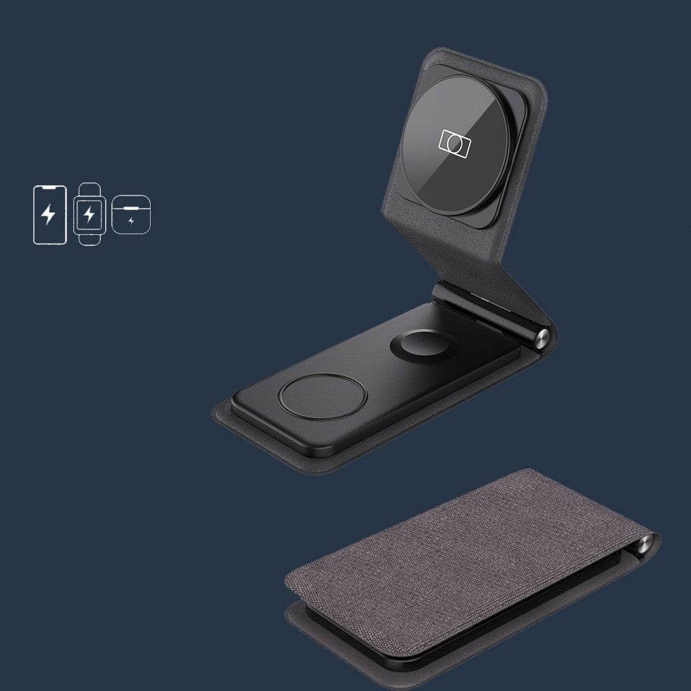 The New Wireless Charger 3-in-1 Folding Wireless Charger - Mubimart
