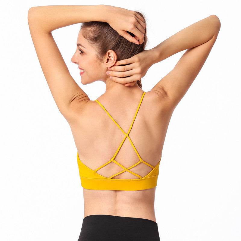 Sexy Yoga Sports Bra - Mubimart