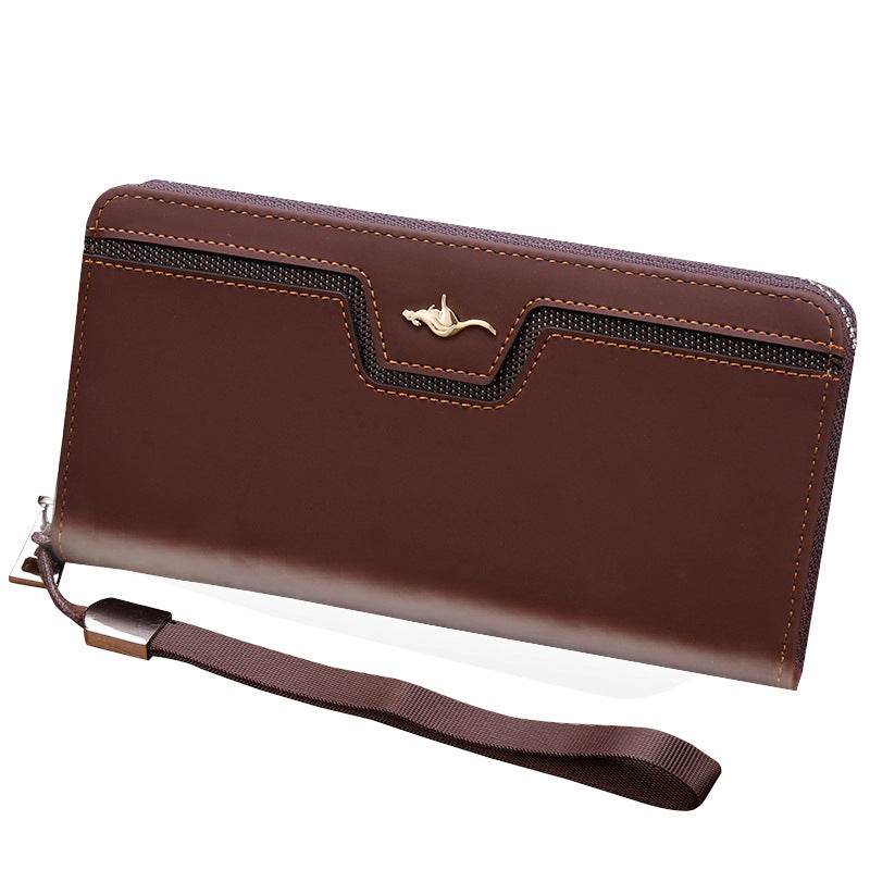 New Men's Wallet Long Zipper - Mubimart