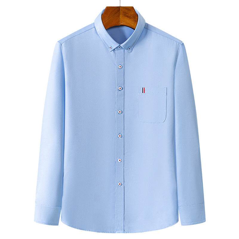 Mens Casual Shirt Fashion Business Dress Shirts Men Clothes - Mubimart