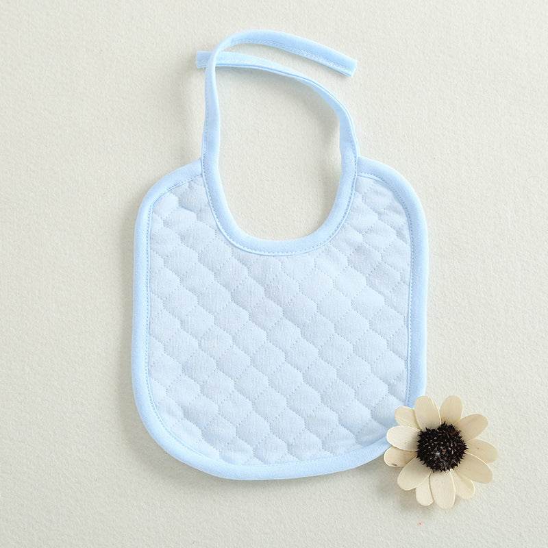 Baby Bib Bib Big Round Baby Cotton Waterproof - Mubimart