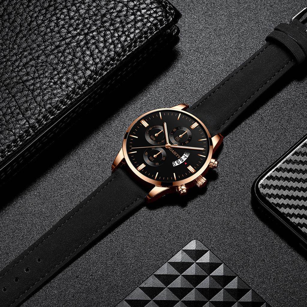 Cross Border Hot-selling Mens Classic Business Quartz Watches - Mubimart