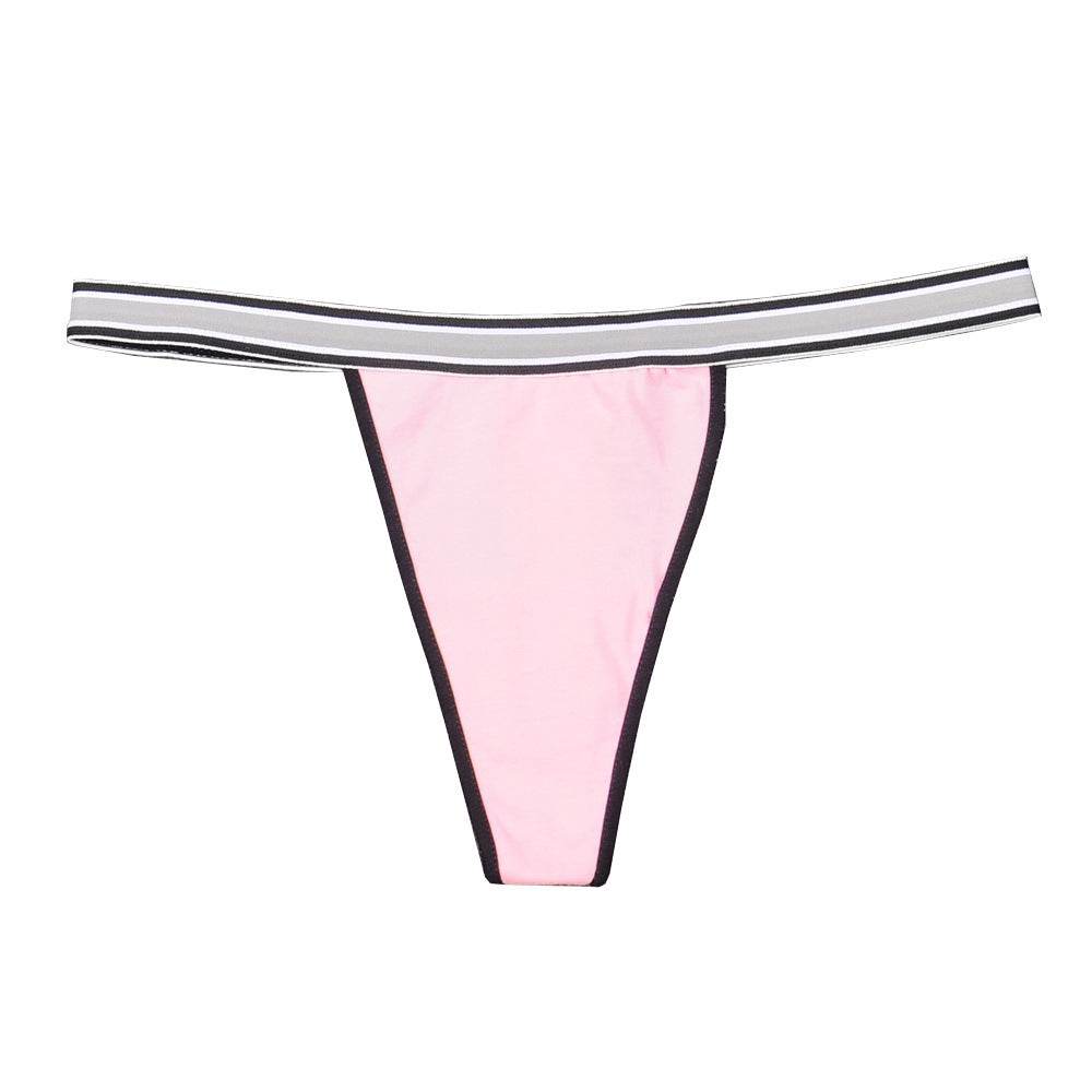Lightweight Breathable Highly-elastic Plus Size Sexy Hot T-shaped Panties - Mubimart