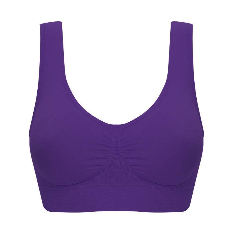 Plus Size Bras For Women Seamless Bra With Pads Big Size 5XL 6XL Bralette Push Up Brassiere Bra Vest - Mubimart
