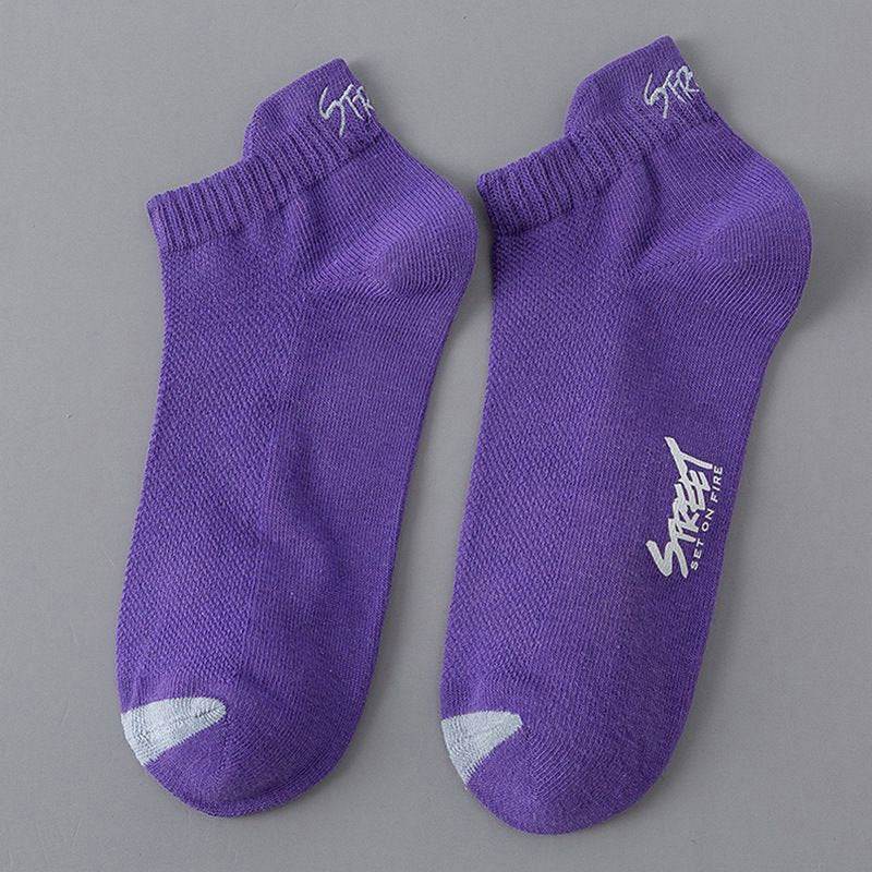 Thin Deodorant Low-top Mesh Style For Sports Sweat-proof Socks - Mubimart