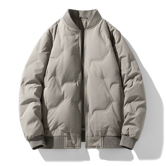 White Duck Down Thickened Warm Korean Style Trendy Winter Men - Mubimart