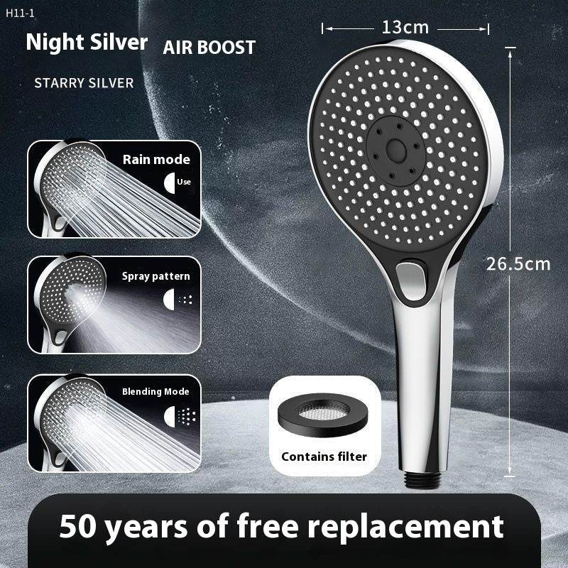 Shower Supercharged Shower Head Bathroom Water Heater Bath Heater Shower Head - Mubimart
