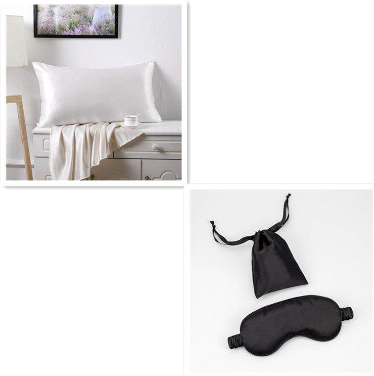 Silk Pillowcase 100 Silk Pillowcase 19mommes Double-Sided - Mubimart