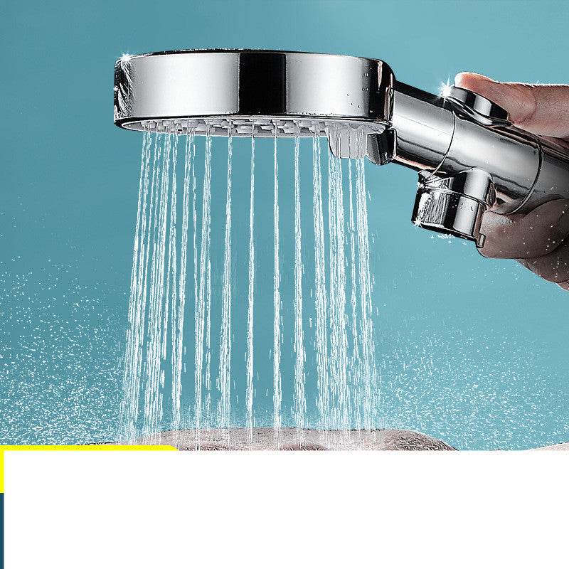 Shower Nozzle Booster Pressurized Set Bath Shower Shower Head - Mubimart