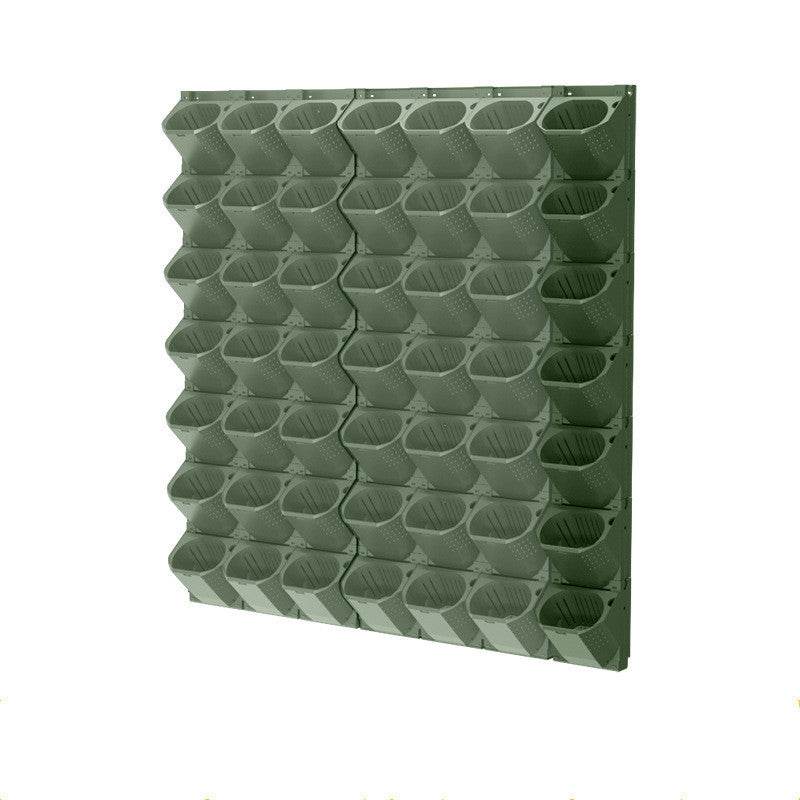 Stackable Flower Pot Wall Hanging Vertical Planter Succulent Plants Bonsai Vase Garden Home Decoration - Mubimart